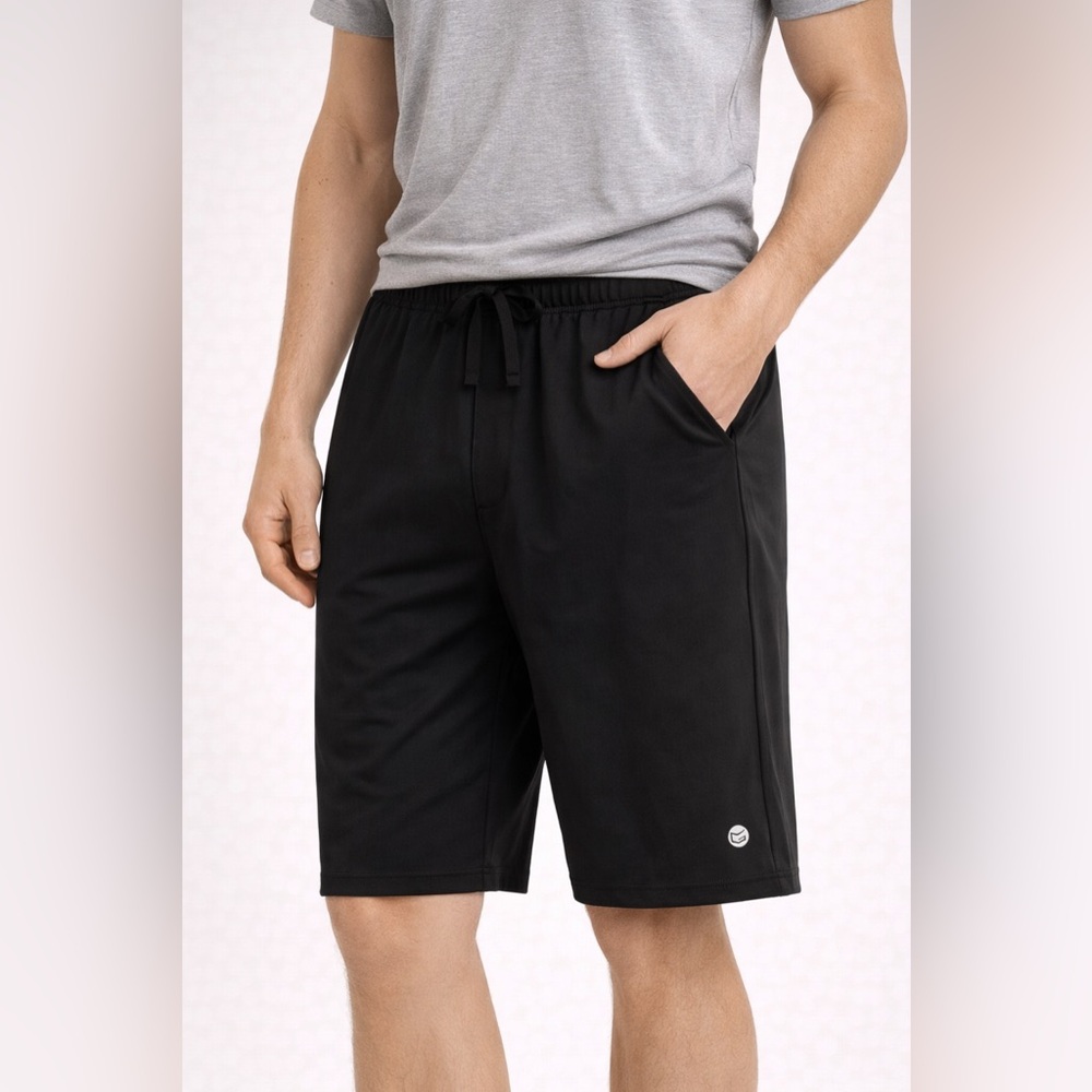 Gradual Men’s Black Athletic Shorts XXL Drawstring Performance Gym